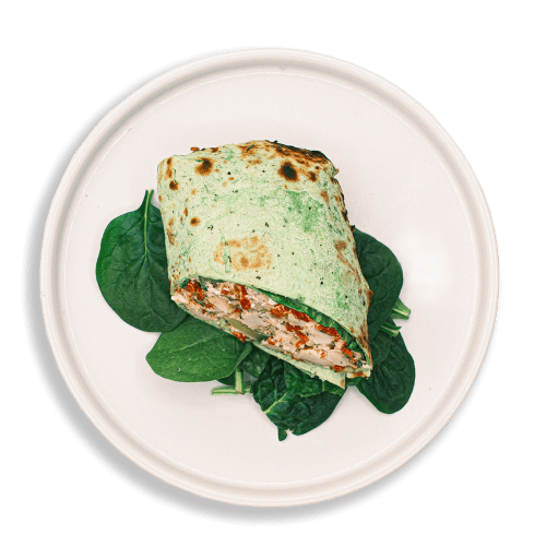 GreekChickenSaladWrap Plate3